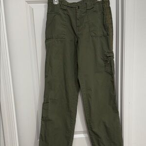 Equipment Women's Olive Cargo Pants